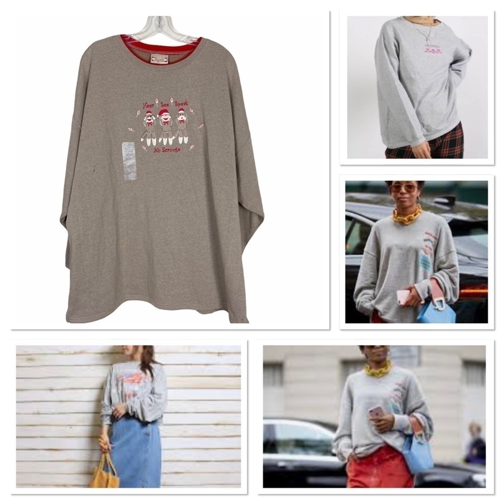 Grandma Christmas Sweater 2X - Picture 7 of 10